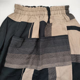 tamaki niime chotan skirt チョタンスカート コットン ロングスカート ベージュ ブラック レディース 玉木新雌/タマキニイメ【中古】5-1018G♪