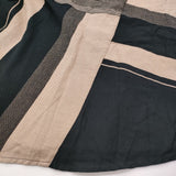 tamaki niime chotan skirt チョタンスカート コットン ロングスカート ベージュ ブラック レディース 玉木新雌/タマキニイメ【中古】5-1018G♪