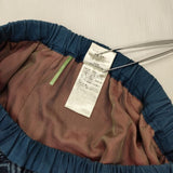 Pal'las Palace 藍染 花柄 インディゴ スカート ネイビー レディース パラスパレス【中古】5-1113M∞