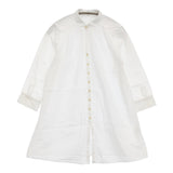 Pal'las Palace コットン ギャザー サイズ0 ブラウス シャツ ホワイト レディース パラスパレス【中古】5-1014M♪