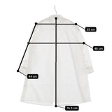 Pal'las Palace コットン ギャザー サイズ0 ブラウス シャツ ホワイト レディース パラスパレス【中古】5-1014M♪