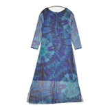 Desigual タイダイ柄 ワンピース ブルー マルチカラー レディース デジグアル【中古】5-1113M∞