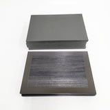 大館工芸社 オオダテコウゲイシャ 未使用 秋田杉 取り皿 4枚セット 皿 ブラック レディース【中古】5-1108G◎