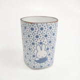 miffy ミッフィー 未使用 和小紋 五画湯 小皿 セット 霞小紋 さくら 皿 ホワイト ブルー レディース【中古】5-0915G◎