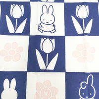 miffy ミッフィー 未使用 フラワーミッフィー かまわぬ 手ぬぐい 2枚セット 市松 七宝 その他小物 ホワイト 多色 レディース【中古】5-0915G◎