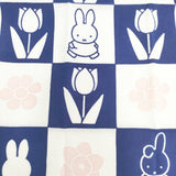 miffy ミッフィー 未使用 フラワーミッフィー かまわぬ 手ぬぐい 2枚セット 市松 七宝 その他小物 ホワイト 多色 レディース【中古】5-0915G◎