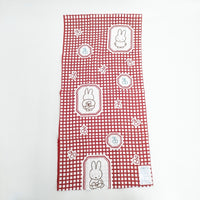 miffy ミッフィー 未使用 かまわぬ 手ぬぐい 2枚セット その他小物 ホワイト 多色 レディース【中古】5-0915G◎