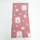 miffy ミッフィー 未使用 かまわぬ 手ぬぐい 2枚セット その他小物 ホワイト 多色 レディース【中古】5-0915G◎