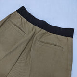 ASTRAET コットンリネン パンツ キャメル レディース アストラット【中古】5-1113G∞