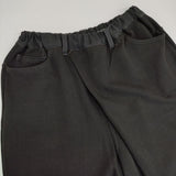 gomme GZ-T71-968 アクリルレーヨン ラップ風 イージー パンツ ブラック レディース ゴム【中古】5-1022T∞