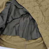 gomme コットン コクーン ロングスカート カーキ レディース ゴム【中古】5-1113M∞