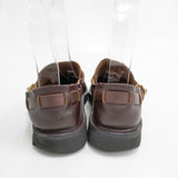 AURORA SHOES ミドルイングリッシュ サイズ6.5D シューズ・靴 ブラウン レディース オーロラシューズ【中古】5-1127G◎