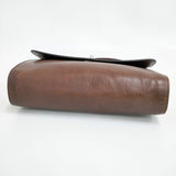 A.P.C. 牛革 レザー ショルダーバッグ ブラウン レディース アーペーセー【中古】5-1015G∞