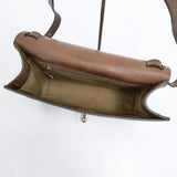 A.P.C. 牛革 レザー ショルダーバッグ ブラウン レディース アーペーセー【中古】5-1015G∞