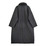 fig London cloud coat クラウドコート ドット フロッキー yoru EVO DOWN コート ブラック レディース フィグロンドン【中古】5-1103T♪