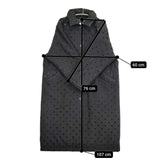 fig London cloud coat クラウドコート ドット フロッキー yoru EVO DOWN コート ブラック レディース フィグロンドン【中古】5-1103T♪