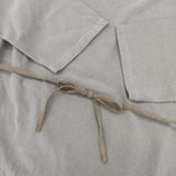 fig London コットン ベルト付き オーバーサイズ 長袖Ｔシャツ カットソー ロンＴ ベージュ レディース フィグロンドン【中古】5-1113M∞