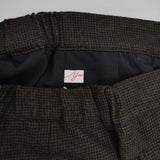 YARRA コットンウールチェックパンツ YR-95-097 パンツ ブラウン レディース ヤラ【中古】5-1022T∞