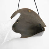 HAU pochette clutch ポシェット クラッチ レザー ショルダーバッグ ブラック レディース ハウ【中古】5-1015G∞