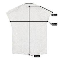Midi-umi jacquard tunic one piece 定価13970円 2-759900 ジャカードチュニックワンピース 25SS ホワイト レディース ミディウミ【中古】5-0731S♪