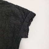 Midi-umi jacquard tunic one piece 定価13970円 2-759900 ジャカードチュニックワンピース 25SS ブラック レディース ミディウミ【中古】5-0731S♪
