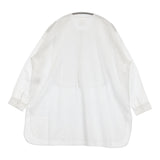 maison de SOIL 60s ORGANIC CAMBRIC 刺繍 エンブロイダリーブラウス ボザムシャツチュニック 25SS 白 レディース メゾンドソイル【中古】5-0731M♪