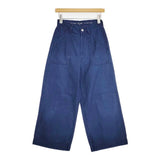 45R/45rpm ゴマデニムの908ペインター 定価27500円 サイズ1 デニムパンツ ブルー レディース フォーティーファイブアールピーエム【中古】5-1113G∞