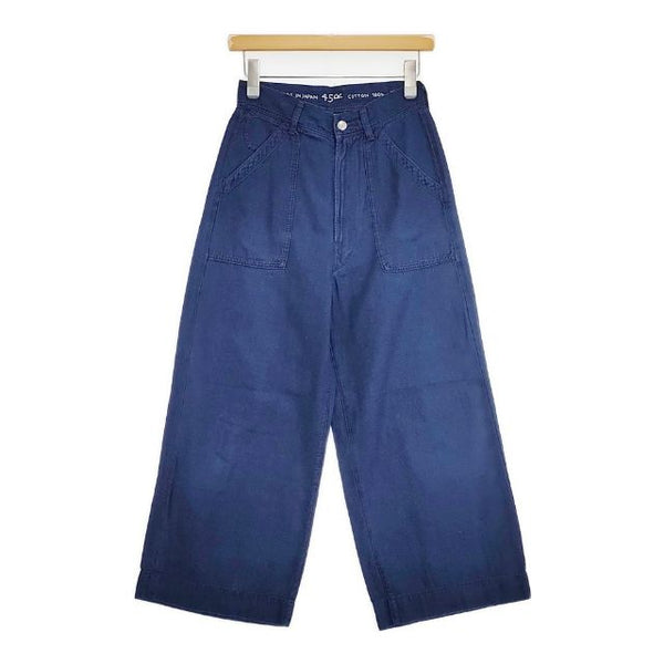 45R/45rpm ゴマデニムの908ペインター 定価27500円 サイズ1 デニムパンツ ブルー レディース フォーティーファイブアールピーエム【中古】5-1113G∞