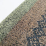 SM2 Samansa Mos2 大判 マフラー ストール カーキ ブルー レディース サマンサモスモス【中古】5-1111T◎