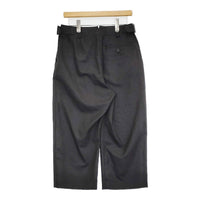 MARGARET HOWELL/FOX BROTHERS SUMMER WOOL 定価37400円 パンツ Cグレー レディース マーガレットハウエル/フォックスブラザーズ【中古】5-0731M♪