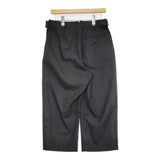 MARGARET HOWELL/FOX BROTHERS SUMMER WOOL 定価37400円 パンツ Cグレー レディース マーガレットハウエル/フォックスブラザーズ【中古】5-0731M♪