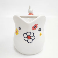 miffy ミッフィー フラワーピッチャー 花瓶 ホワイト レディース【中古】5-0915G◎