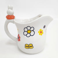 miffy ミッフィー フラワーピッチャー 花瓶 ホワイト レディース【中古】5-0915G◎