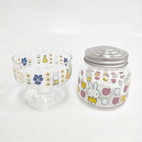 miffy ミッフィー 新品 キャンディポット/デザートグラスセット レトロポップ グラス クリア レディース【中古】5-0915G◎