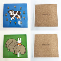 miffy ミッフィー 新品 salut（サリュ）コラボ タイル 7枚セット その他雑貨 多色 レディース【中古】5-0915G◎
