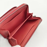 COACH 未使用品 ストロベリー チェリー ダブルジップ 財布 ホワイト レッド レディース コーチ【中古】5-0910G∞