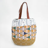 mina perhonen 24AW ノベルティBAG 刺繍 パッチワーク トートバッグ 多色 レディース ミナペルホネン【中古】5-0802G◎