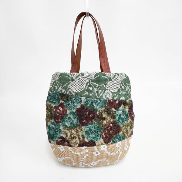 mina perhonen 24AW ノベルティBAG 刺繍 パッチワーク トート