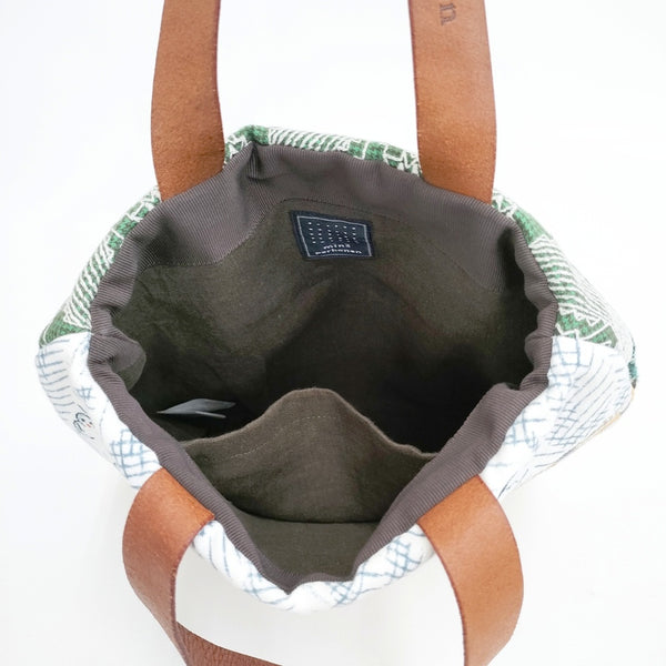 mina perhonen 24AW ノベルティBAG 刺繍 パッチワーク トート