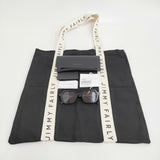 Jimmy Fairly ジミーフェアリー DARREN 定価26290円 UNISEX サングラス イエナ購入 トートバッグ付き 25SS ブラック ユニセックス【中古】5-0731G♪