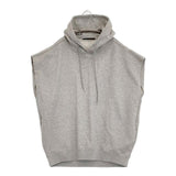 AP STUDIO sleeveless hoodie 定価19800円 ノースリーブプルオーバー パーカー 23SS グレー レディース エーピーストゥディオ【中古】5-1105M∞
