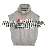 AP STUDIO sleeveless hoodie 定価19800円 ノースリーブプルオーバー パーカー 23SS グレー レディース エーピーストゥディオ【中古】5-1105M∞