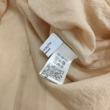 BEAUTY&YOUTH UNITED ARROWS ローンフリルネックブラウス 定価14300円 ベージュ レディース ビューティアンドユース【中古】5-0819M♪