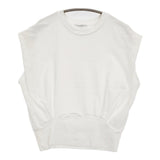 BEAUTY&YOUTH UNITED ARROWS コットンフライスショルダータックプルオーバー カットソー 25SS 白 レディース ビューティ&ユース【中古】5-0731S♪