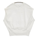 BEAUTY&YOUTH UNITED ARROWS コットンフライスショルダータックプルオーバー カットソー 25SS 白 レディース ビューティ&ユース【中古】5-0731S♪