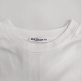 BEAUTY&YOUTH UNITED ARROWS コットンフライスショルダータックプルオーバー カットソー 25SS 白 レディース ビューティ&ユース【中古】5-0731S♪