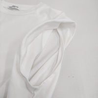 BEAUTY&YOUTH UNITED ARROWS コットンフライスショルダータックプルオーバー カットソー 25SS 白 レディース ビューティ&ユース【中古】5-0731S♪