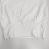BEAUTY&YOUTH UNITED ARROWS コットンフライスショルダータックプルオーバー カットソー 25SS 白 レディース ビューティ&ユース【中古】5-0731S♪
