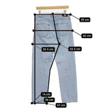 green label relaxing SIGNATURE シグネチャー ジーンズ デニムパンツ ライトブルー レディース グリーンレーベルリラクシング【中古】5-1105G∞