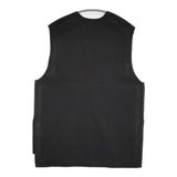 green label relaxing DEEP Vネックニットベスト プルオーバー ベスト ブラック レディース グリーンレーベルリラクシング【中古】5-0819M♪